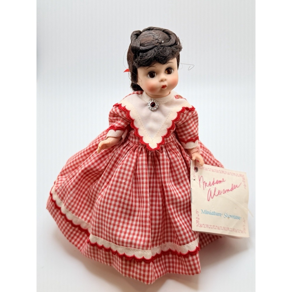 Vintage Madam Alexander 8" Doll 1988 Jo Tag Attached